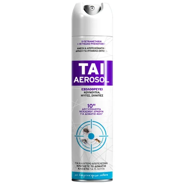 Tai Aerosol Έντομοκτόνο για Ιπτάμενα Έντομα 300ml