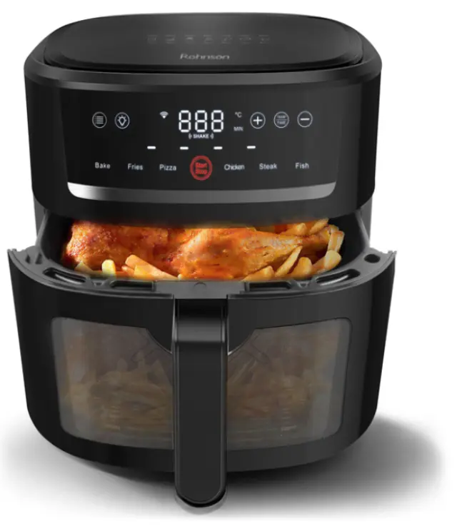 ΦΡΙΤΕΖΑ AIR FRYER MOD R-2834 WITH WIFI ROHNSON 2