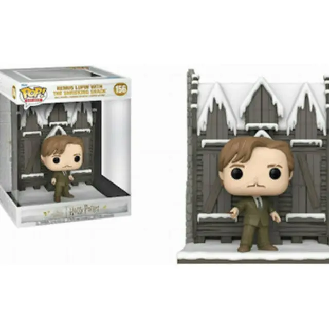 Funko Pop! Deluxe: Harry Potter Chamber of Secrets Anniversary 20th – Remus Lupin with the Shrieking Shack #156 Vinyl Figure