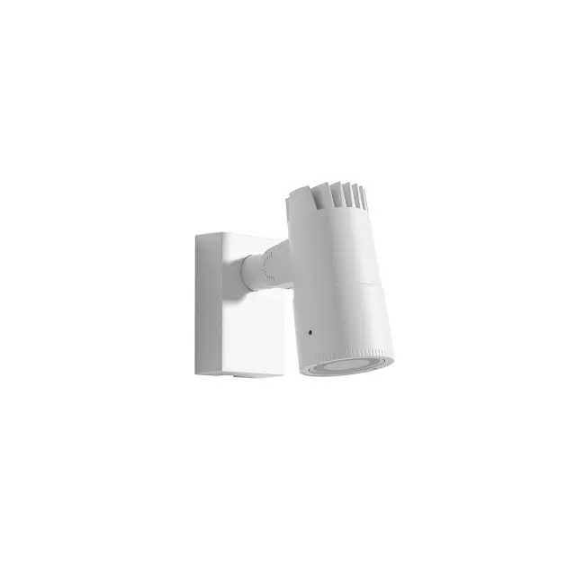 Olei Φωτιστικό Led τοίχου κινητό 3000K 9W 50° IP65 ø7x13.5x15cm ματ λευκό Άσπρο
