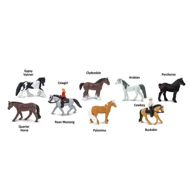 Safari Ltd Μινιατούρες Horses & Riders TOOB Άλογα και Αναβάτες (3+ ετών) 679704 3