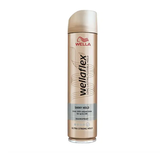 Wella Wellaflex Shiny Ultra Strong Hold Hairspray 250ml