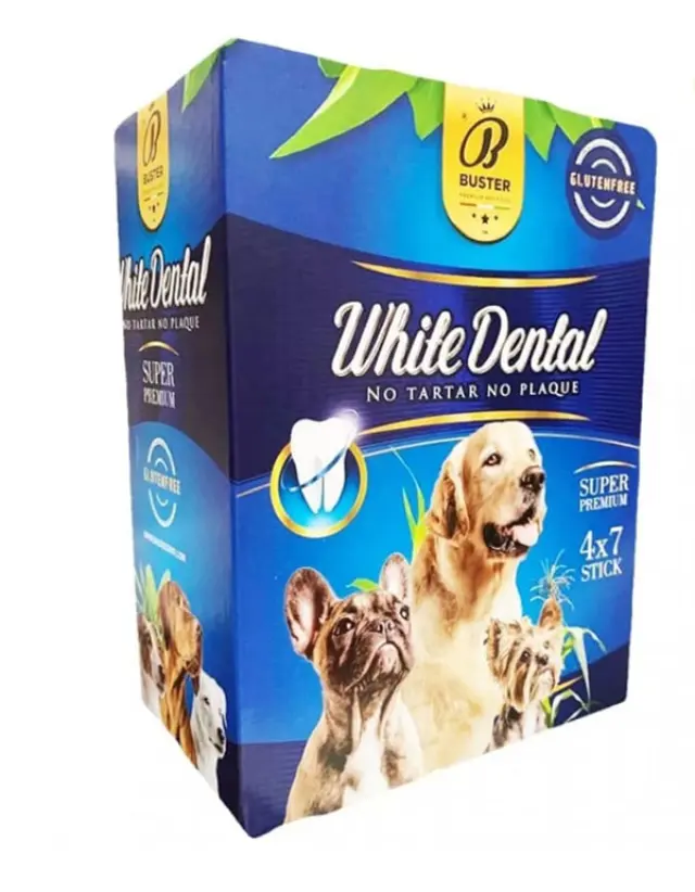 Buster White Dental Multi Pack Large (4x270gr)