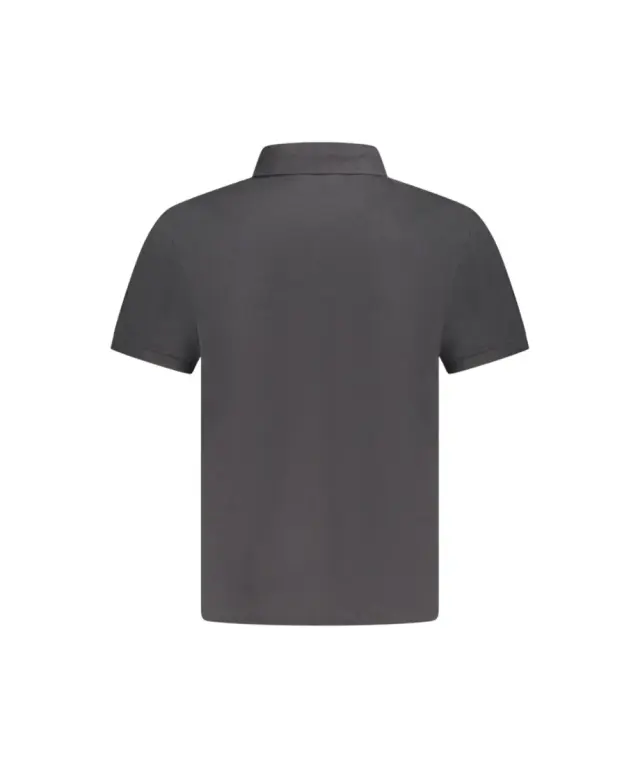 North Sails - Ανδρικό Κοντομάνικο Polo T-Shirt 995011-000-0999 Μαύρο 2