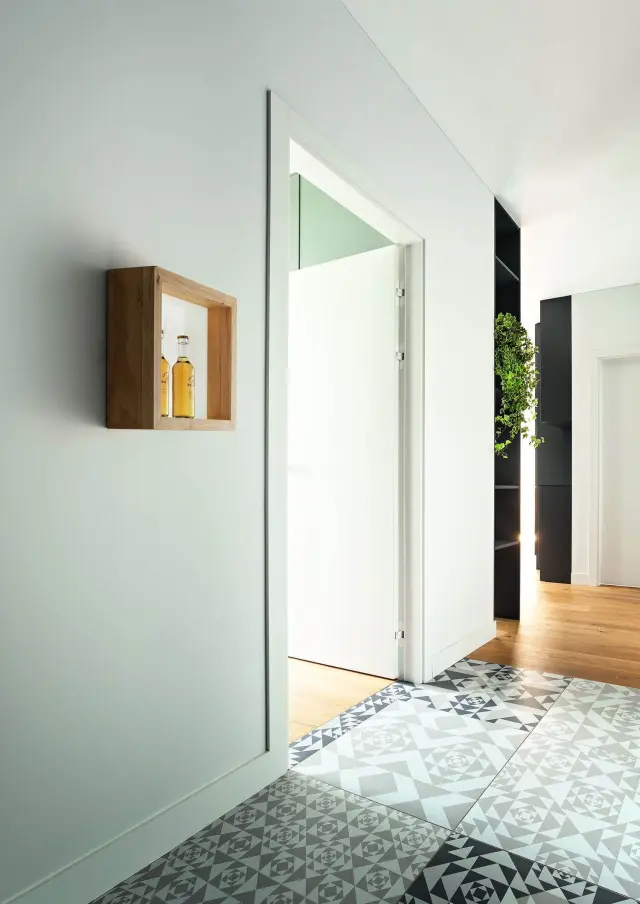 Window 3471-22 φωτιστικό τοίχου τετράγωνο Ξύλο