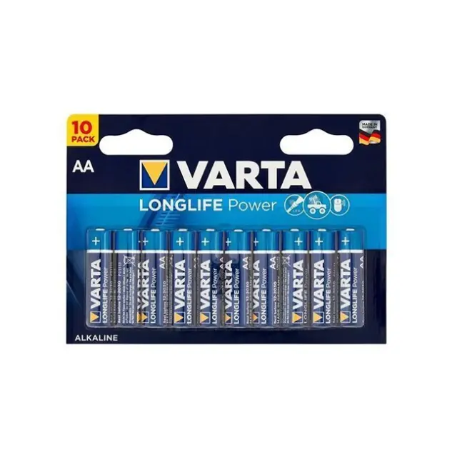 Varta Μπαταρίες Longlife Power AA 1.5V 10pcs (4906121481)