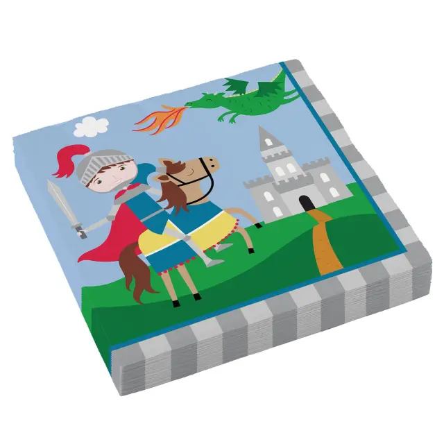 Χαρτοπετσέτες φαγητού 33εκ Ιππότης/ Knight /20 pcs