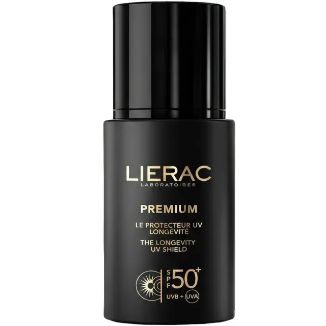 Lierac Premium The Longevity UV Shield Λεπτόρευστο Fluid Αντηλιακό Προσώπου SPF50+, 30ml
