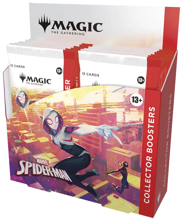 MTG – Marvel's Spider-Man Collectors Booster Display (12 Packs) – EN