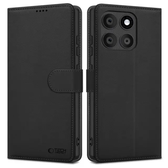 Tech-protect Wallet Motorola Edge 60 / 60 Fusion Black