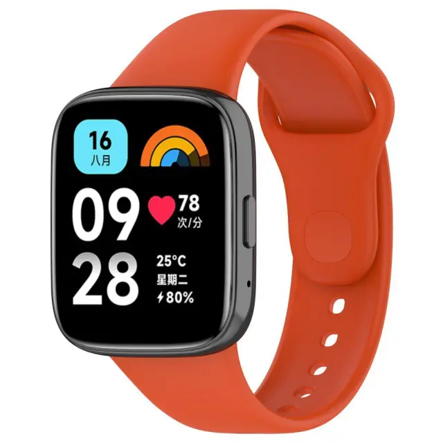 Λουράκι για Redmi Watch 3 Lite/ 3 Active-Orange OEM