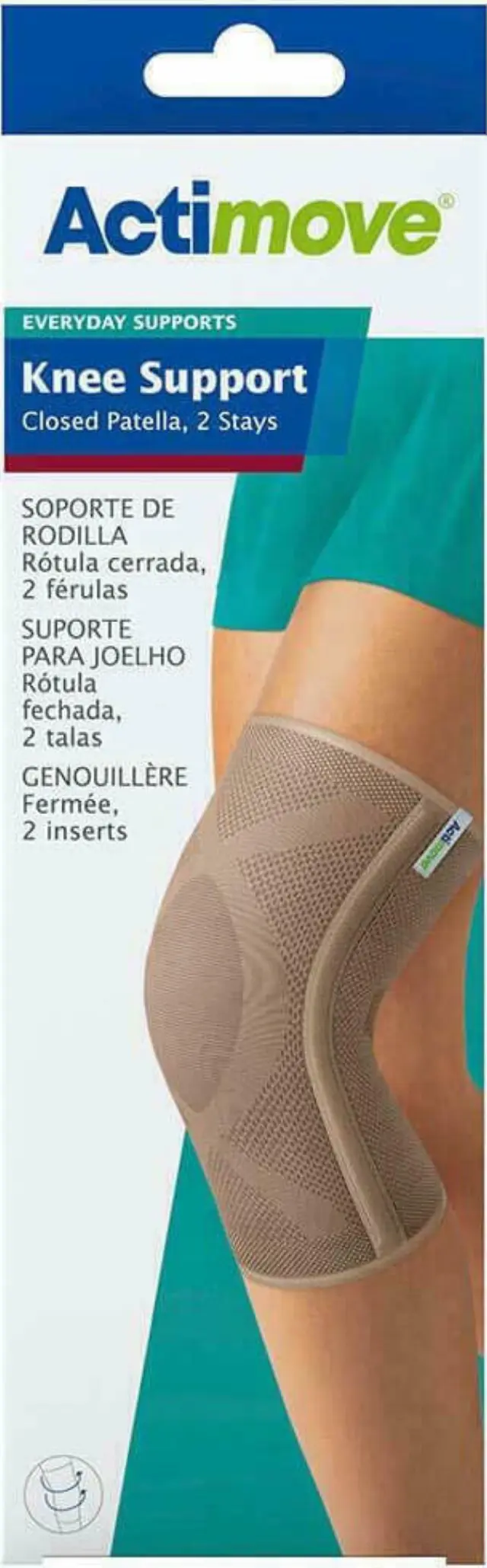 Actimove Everyday Supports 2 Stays Επιγονατίδα σε Μπεζ χρώμα Medium