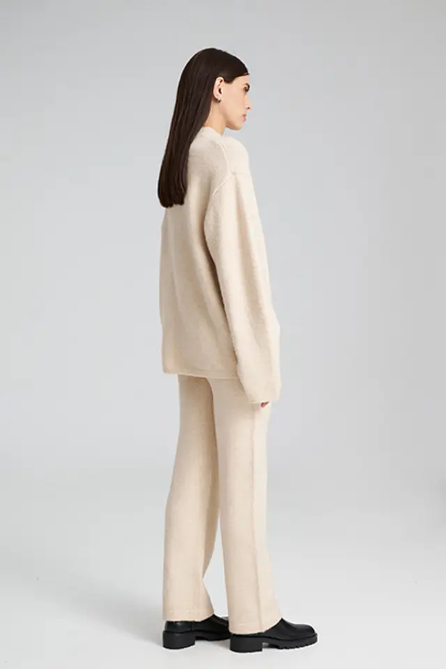 Πλεκτό Παντελόνι Άνεσης AVEL KNITTED TROUSERS - XL 3