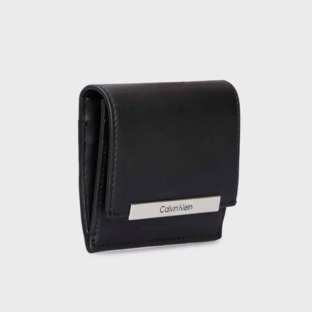 Μικρό Πορτοφόλι Calvin Klein K60K612206-BEH Μαύρο - Single Size 2
