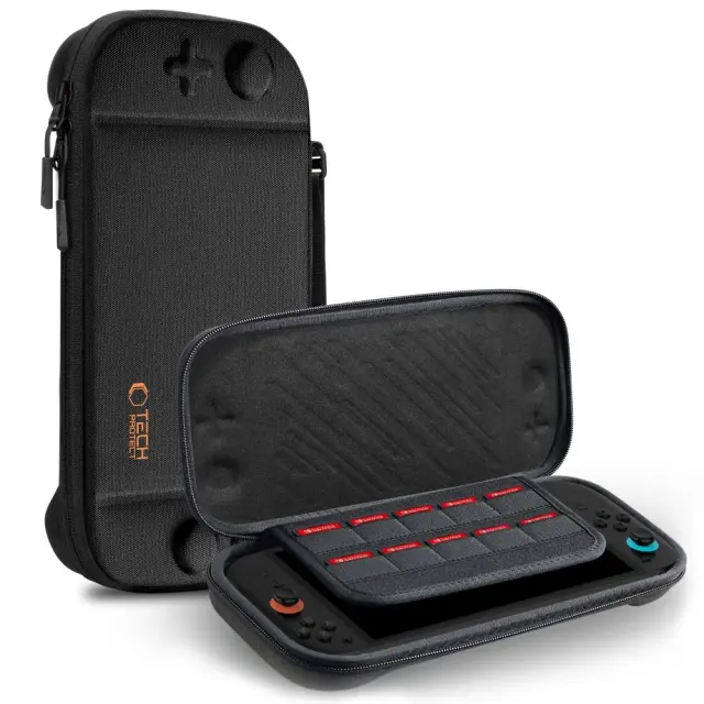Tech-protect Slim Pouch Nintendo Switch 2 Black