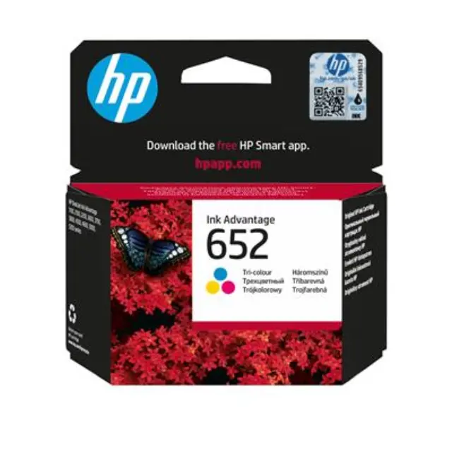 HP 652 Μελάνι Εκτυπωτή InkJet Πολλαπλό (Color) (F6V24AE)
