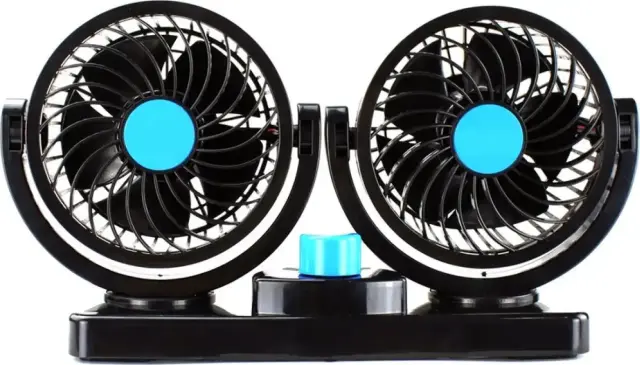 Compass Mitchell Διπλός Ανεμιστήρας Αυτοκινήτου 12V HX-T304