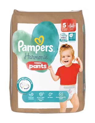 Pampers harmonie pants no5 12-17kg 20τμχ 2