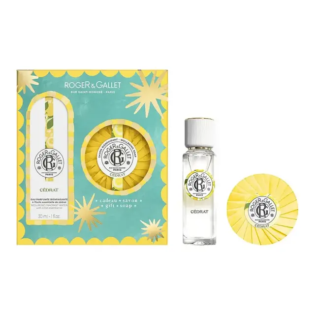 Roger&Gallet | Promo Cedrat Eau Parfume Wellbeing Fragrant Water 30ml & Μπάρα Σαπουνιού 100g | 1σετ