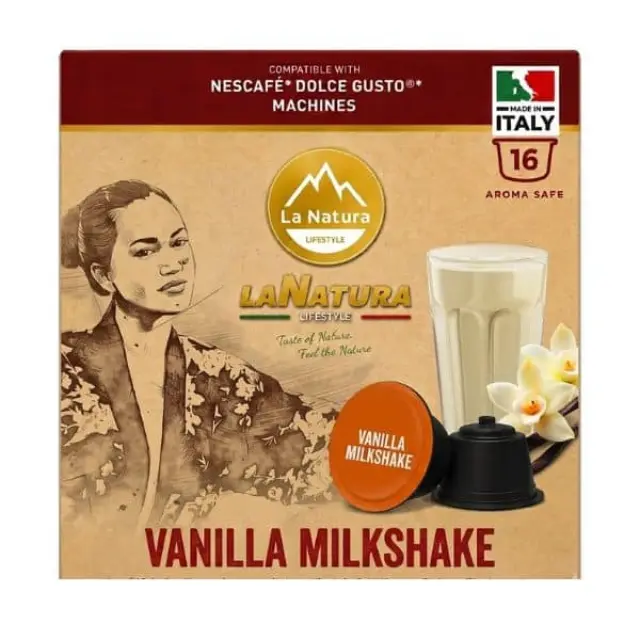 La Natura Lifestyle Vanilla Milk Shake 16 τμχ | Dolce Gusto