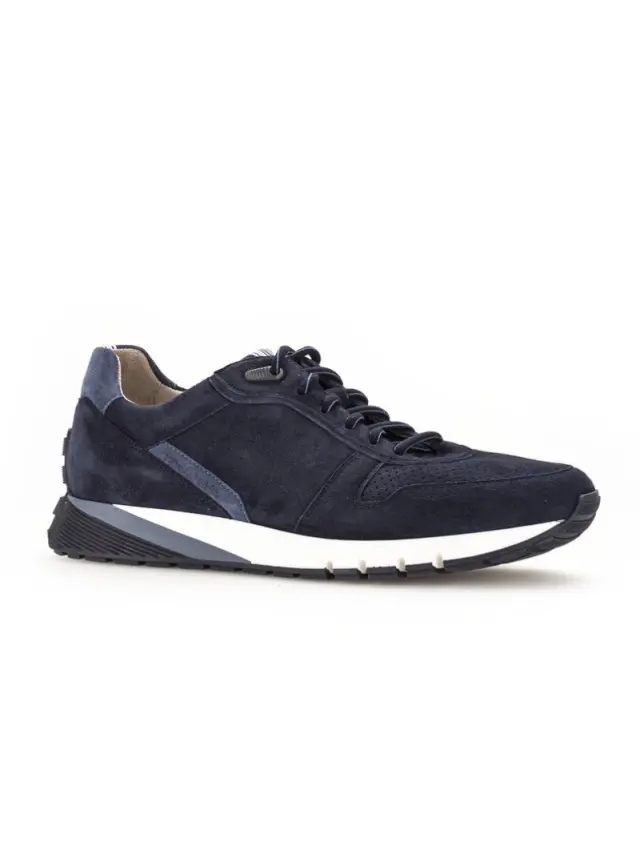 Pius Gabor Sneakers Ανδρικό δέρμα Nubuck Μπλέ PGA/103610 02-SPACE/SKY - 41 2