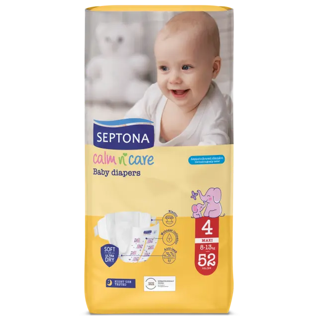 Septona παιδικες πανες maxi 8-13kg No4 52 πανες