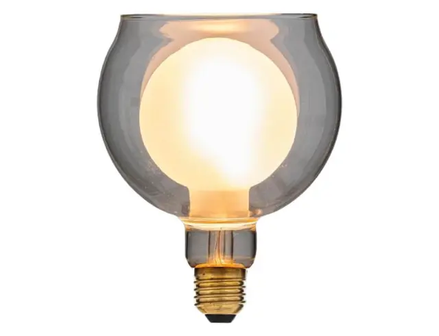 Λάμπα LED G125 Atmosphera για ντουί E27, 4W, 2200Κ, Θερμό Λευκό 195345 2