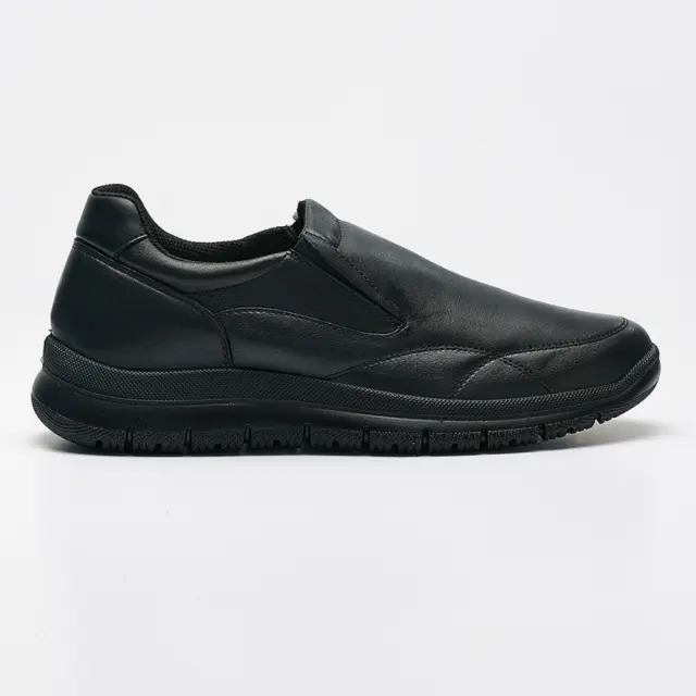 Imac Μοκασίνια-Loafers Ανδρικό δέρμα Μαύρο IMA/452671 NAPPA/NERO