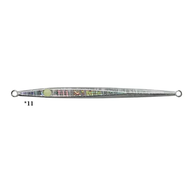 Πλάνος Pregio Slash 60–100gr Slim Σχεδίαση με UV Χρώματα για Shore Jigging 60gr #11