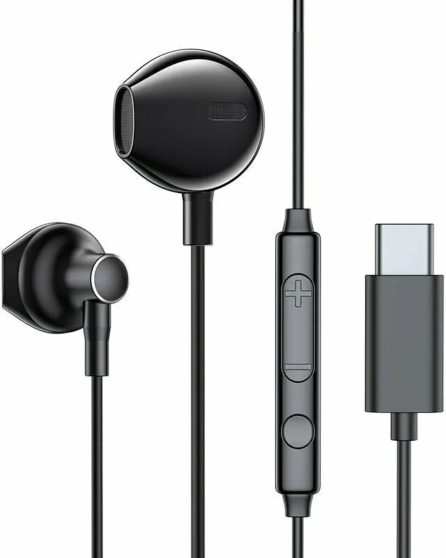 Joyroom JR-EC03 Ενσύρματα ακουστικά, USB C (Μαύρο)
