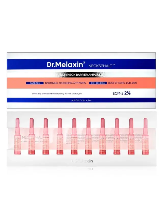 Dr.Melaxin Necksphalt ECM Ceramide Neck Serum- Οροί σύσφιξης λαιμού 1.5ml x 10pcs