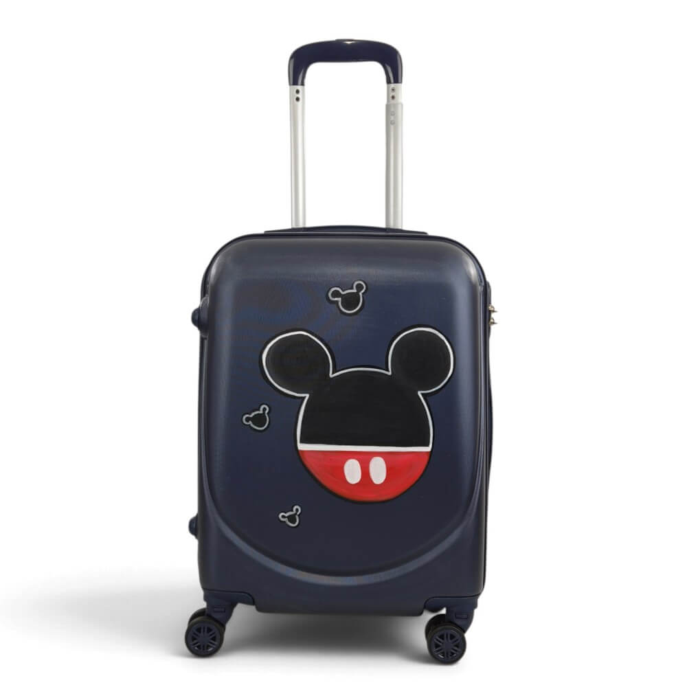 Παιδική Σκληρή Βαλίτσα Καμπίνας ABS με 4 Ρόδες PLAYFULBAGS PS901-20 55×36×21cm Ροζ Μονόκερος