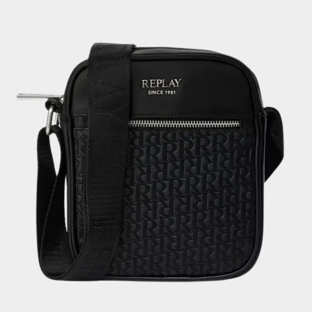 Τσάντα Χιαστί Replay FM3818.000.A0515B Μαύρο - ONESIZE