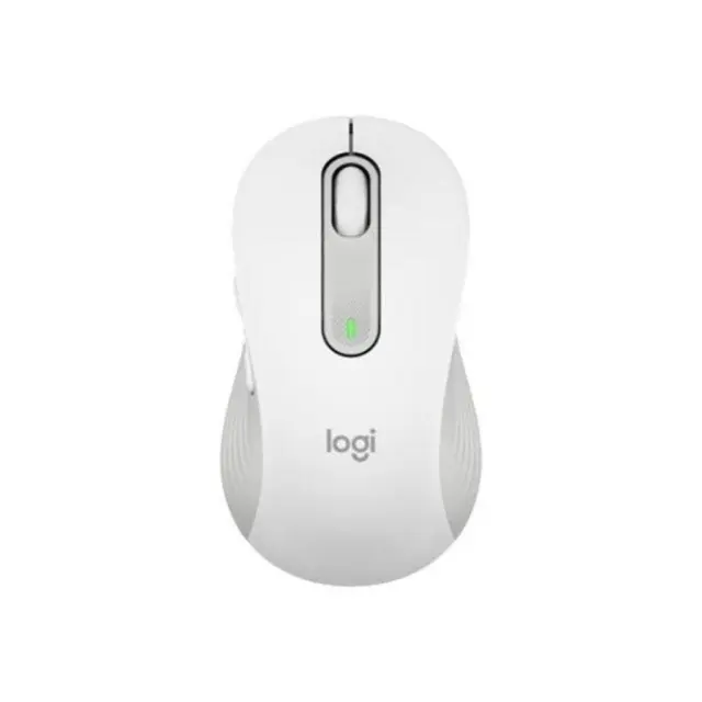 Logitech Signature M650 L For Business Ασύρματο Bluetooth Ποντίκι Off-white Large