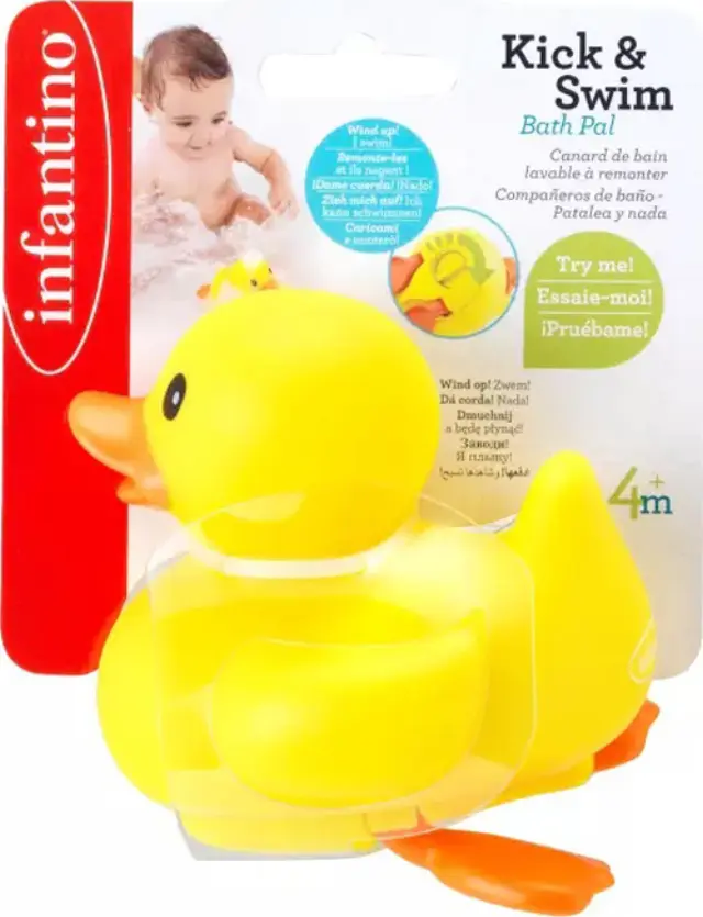 INFANTINO KICK & SWIM BATH PAL DUCK