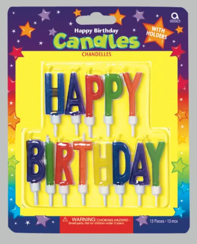 Party Κερι Γενεθλιων Γραμματα ''Happy Birthday'' (170698)