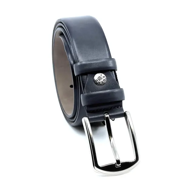 Γκρι Ανθρακί Ζώνη P.U. Leather 3,5 cm 3