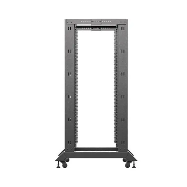 Lanberg Open Rack 19" 27U 600X800 Black V2 (OR01-6827-B) 3