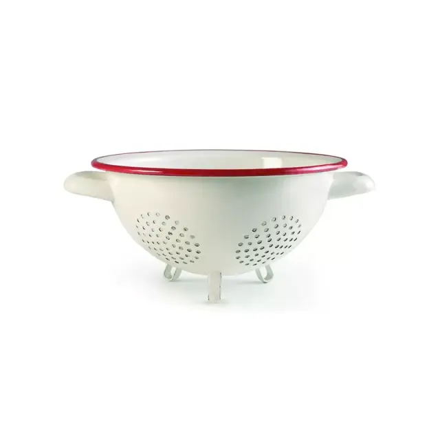 Εμαγιέ Σουρωτήρι Vintage 22cm | Σειρά Bordeaux