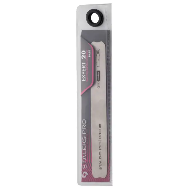 Λίμα ίσια μεταλλική Staleks Pro Expert 20 με ανταλλακτικό 180 grits 2