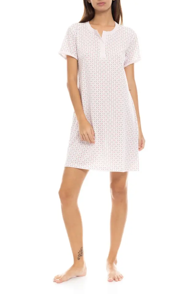 S1335 - Type - NIGHTGOWN PINK GEO