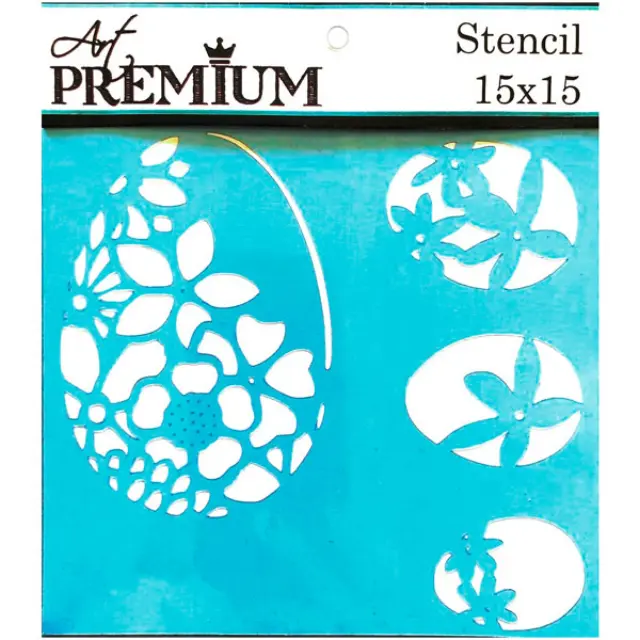 Στένσιλ Art Premium - 15x15cm - Easter Eggs