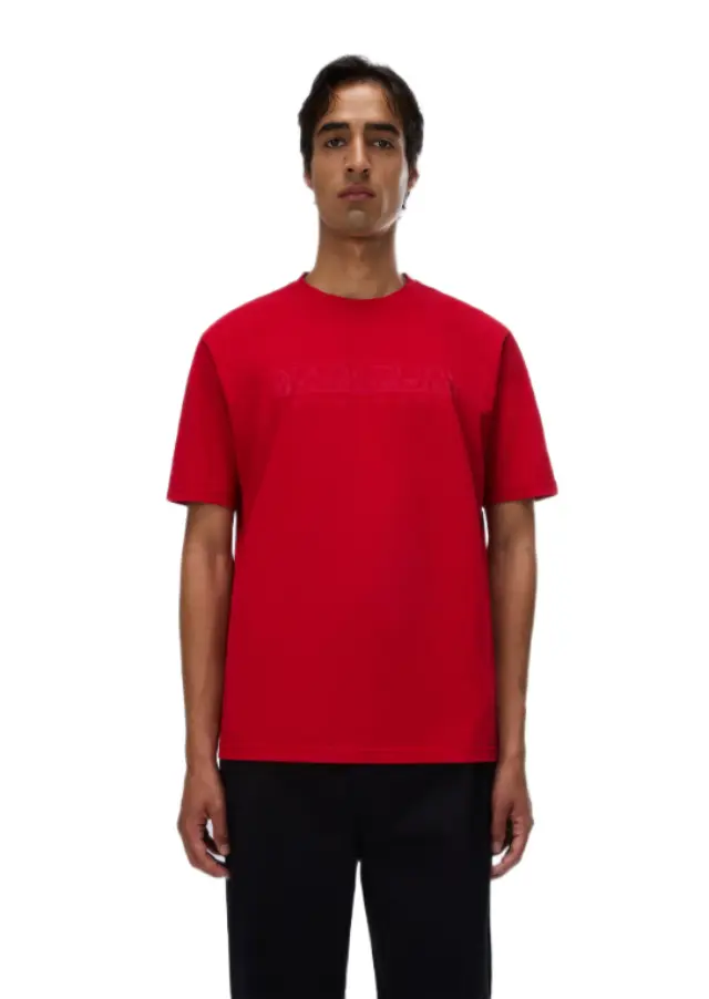 Napapijri S-BOLLO ανδρικό μονόχρωμο t-shirt NP0A8BAFR1F1-1
