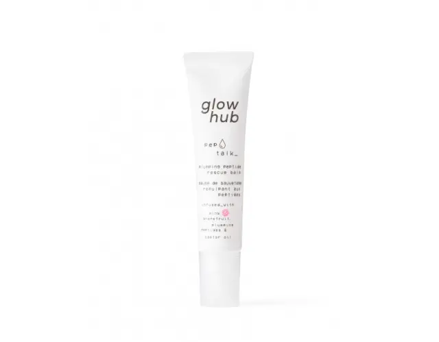 GLOW HUB PEP TALK_ PLUMPING PEPTIDE RESCUE BALM 15ML