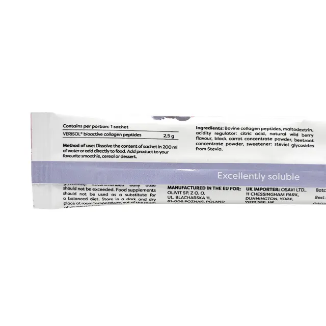Osavi Collagen Hair, Skin and Nails Wild Berry, 1 Sachet 2