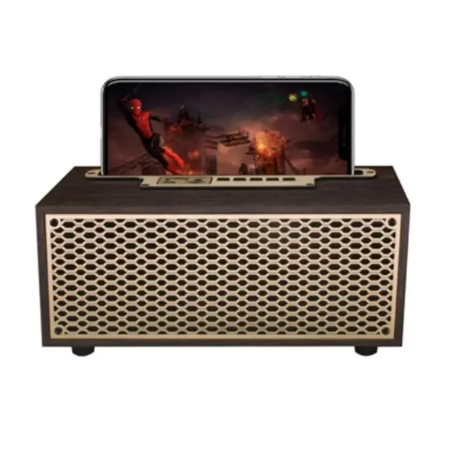 Andowl Q-YX1620 Ηχείο Bluetooth με Διάρκεια Μπαταρίας έως 2 ώρες Καφέ