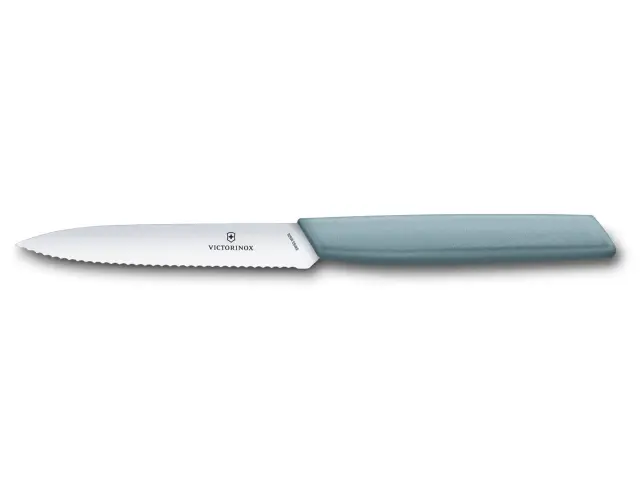 Μαχαίρι Γενικής Χρήσης Victorinox Swiss Modern με μήκος λεπίδας 10cm - Blue6.9006.10W21 2