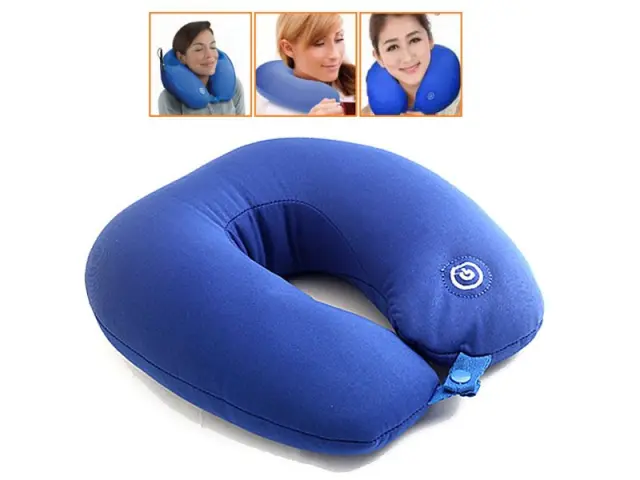 Μαξιλάρι ταξιδιού μασάζ - Vibrating Neck Pillow Massager