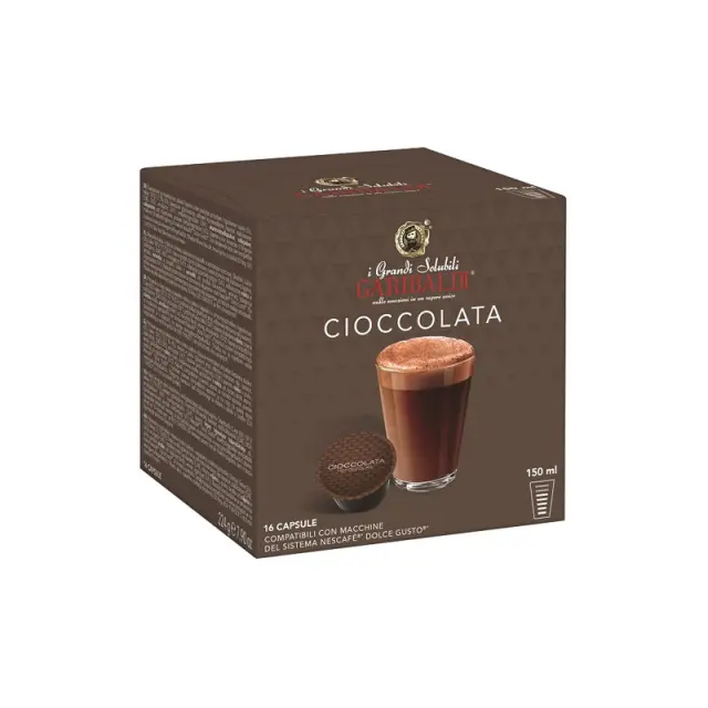 Garibaldi Gusto Cioccolata συμβατές κάψουλες Dolce Gusto - 16 τεμ.