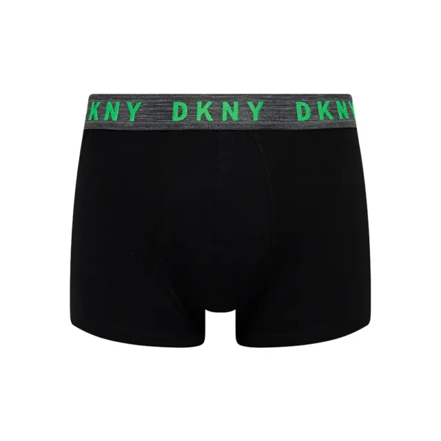 DNKY Ανδρικό Boxer Dothan Trunks - Τριπλό Πακέτο, Χρώμα Μαύρο - S 3